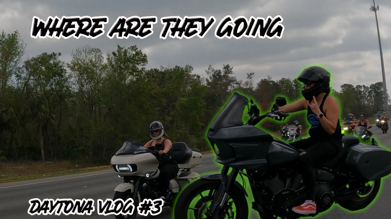 Well this happens when you get a bunch of female riders together! #femaleriders #daytona