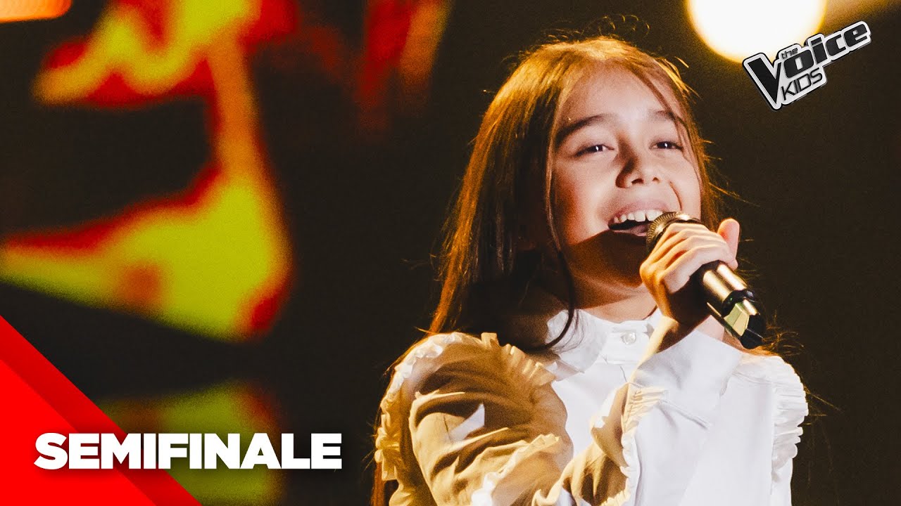 Flaminia incanta con “Giudizi Universali” di Samuele Bersani | The Voice Kids 3 Semifinale