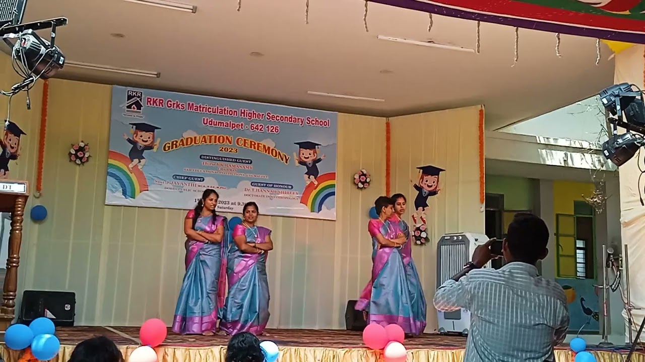 #RKR Grks Matric School# Kinder Garden Ceremony# Teachers Vera Level Performance#