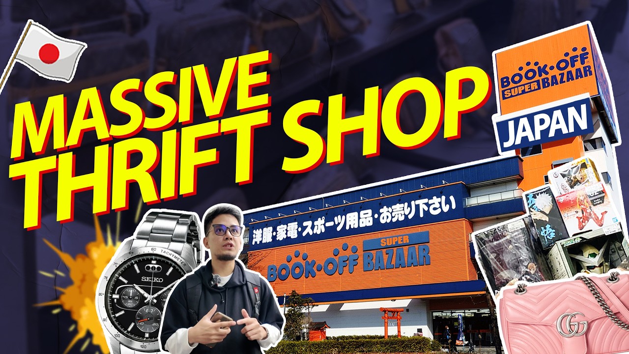 РЕДКИЕ И ДОСТУПНЫЕ часы Seiko в этом ОГРОМНОМ комиссионном магазине | BookOff Super Bazaar в Японии!