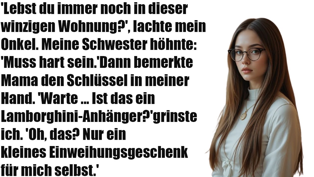 „Immer noch in dieser winzigen Wohnung? Sie lachten – ich zeigte, was wirklich zählt“
