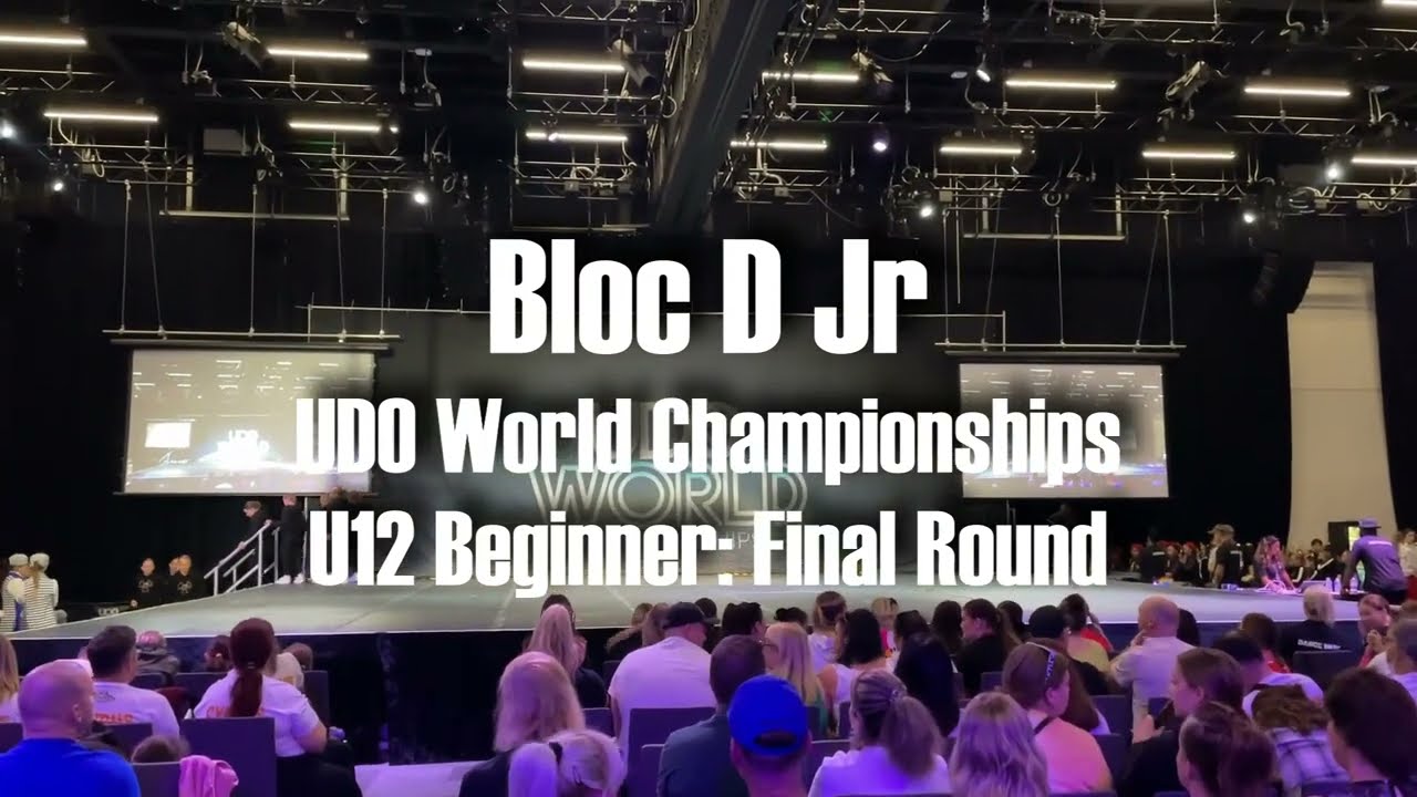 Bloc D Jr: UDO World Street Dance Championships 2022 - U12 Beginner Finals