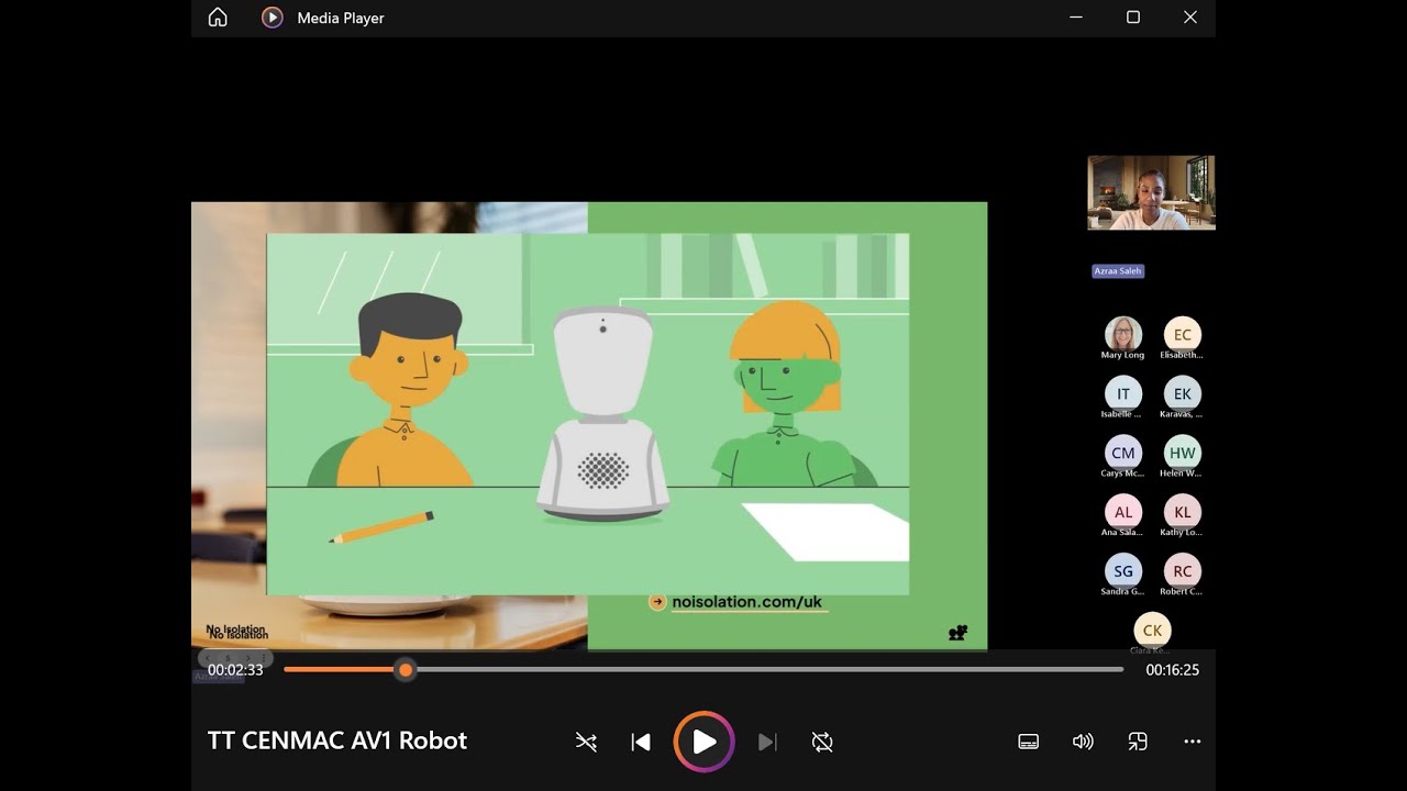 CENMAC's Thursday Thirty - Beyond the Classroom: The AV1 Robot