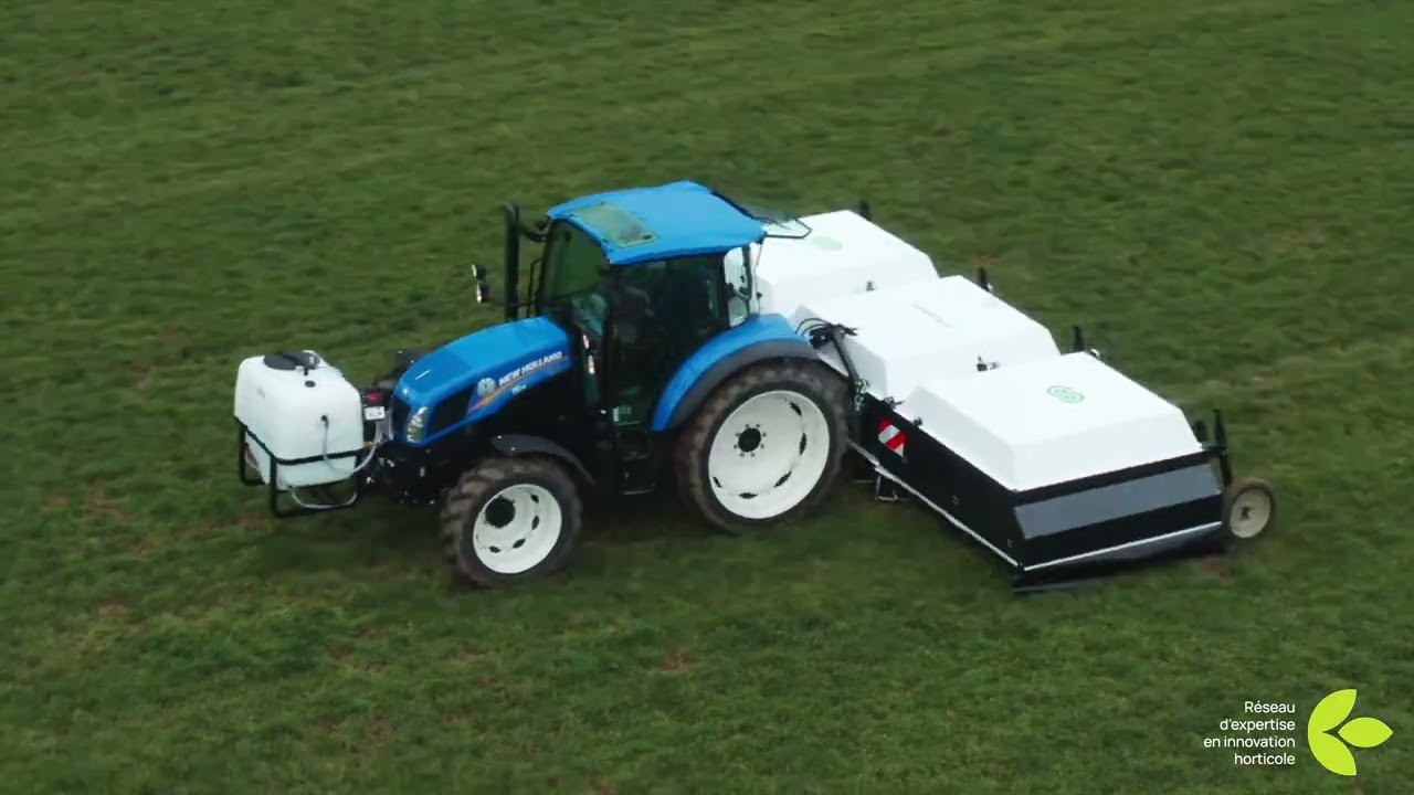 Adoption du pulvérisateur de précision ARA d'Ecorobotix