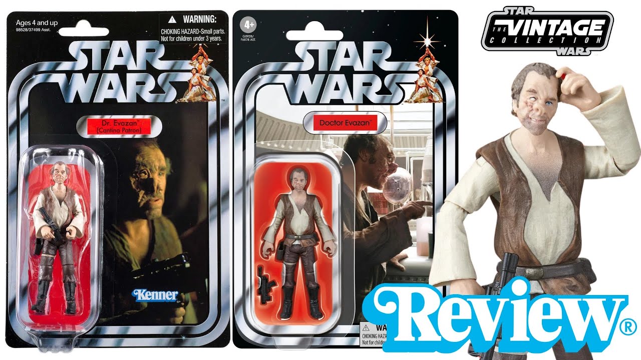 Star Wars The Vintage Collection Doctor Evazan VC57 Reissue Review & Comparison!