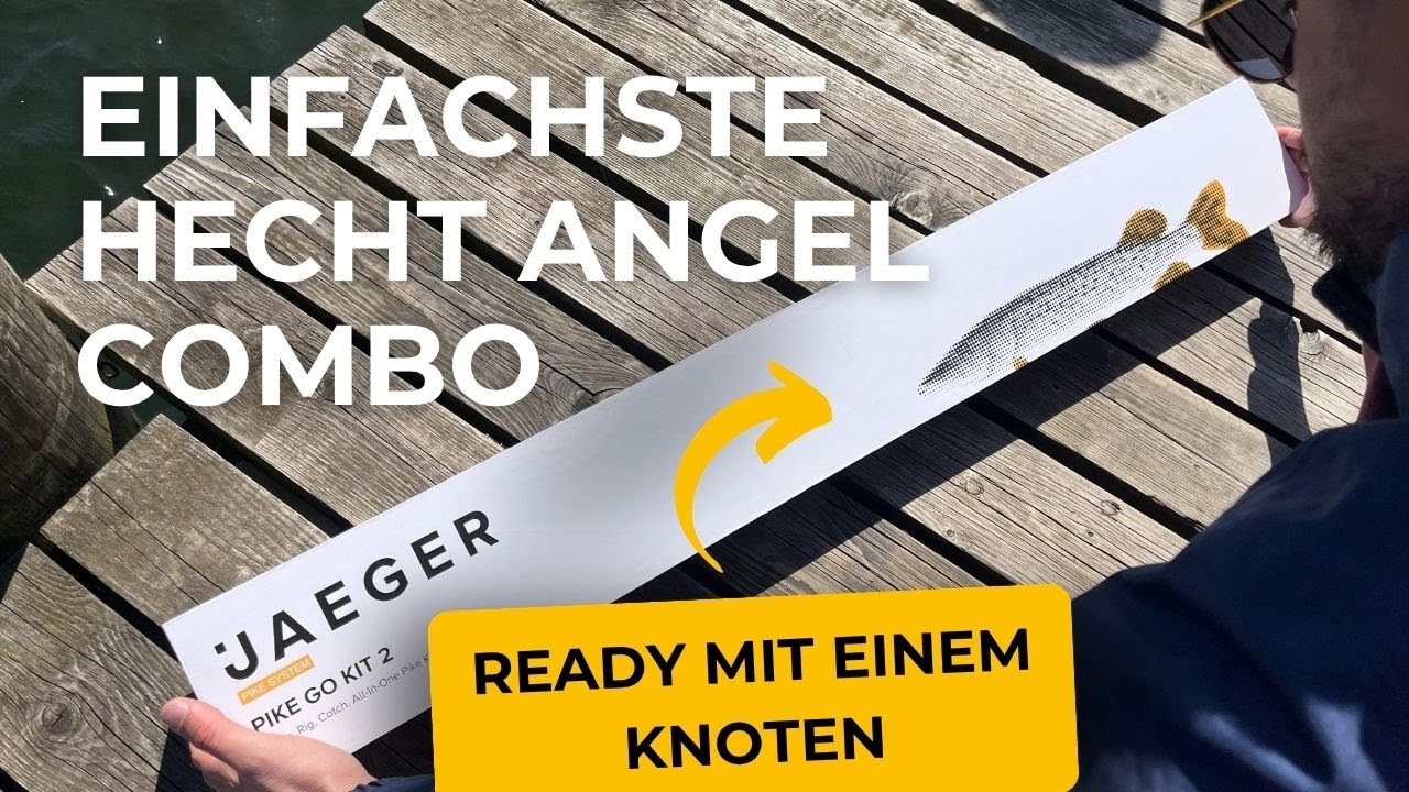 Unboxing: Das neue JAEGER Hecht-Set im Test - Pike Go Kit 2 Erfahrungen