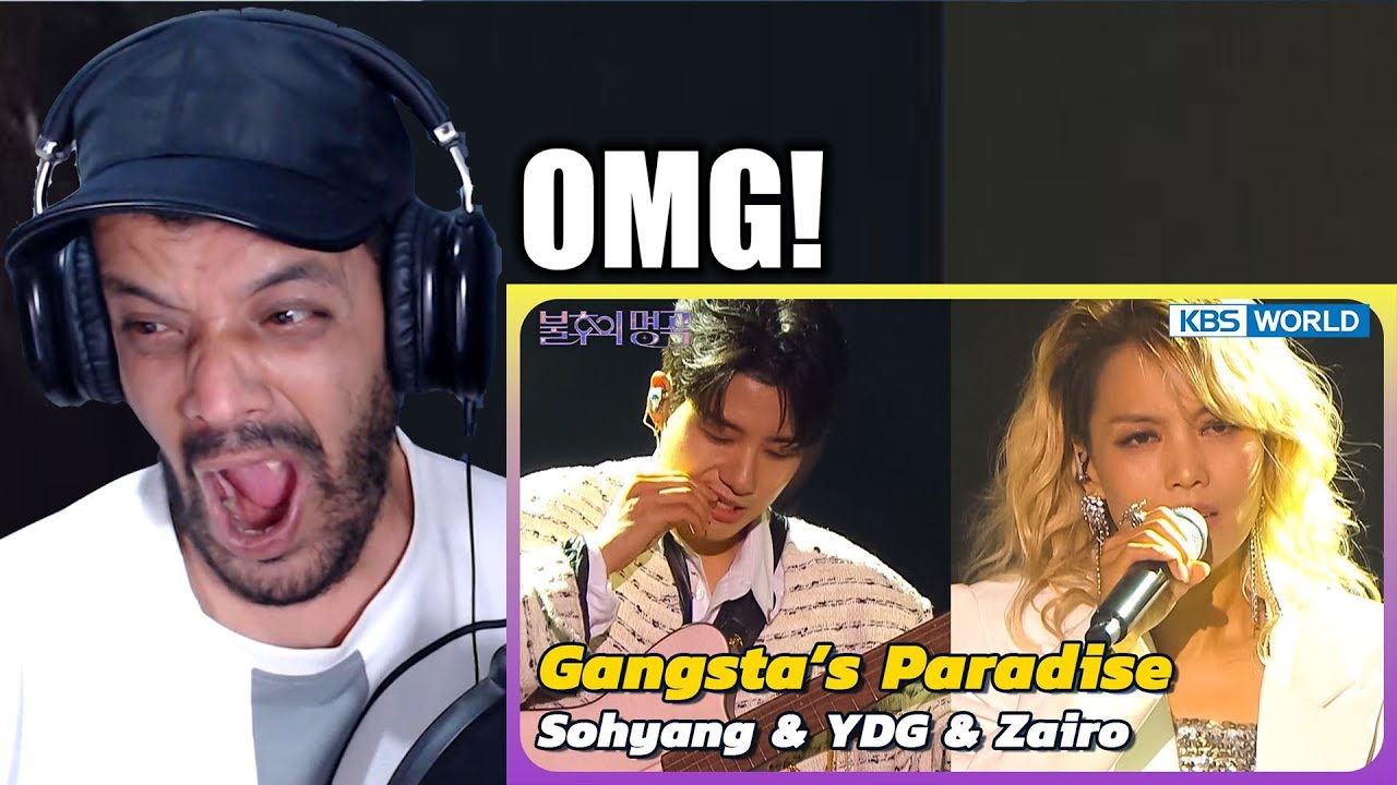Сохян и Ян Дон Гын YDG и Zairo - Gangsta's Paradise [Immortal Songs 2] DZ REACTION