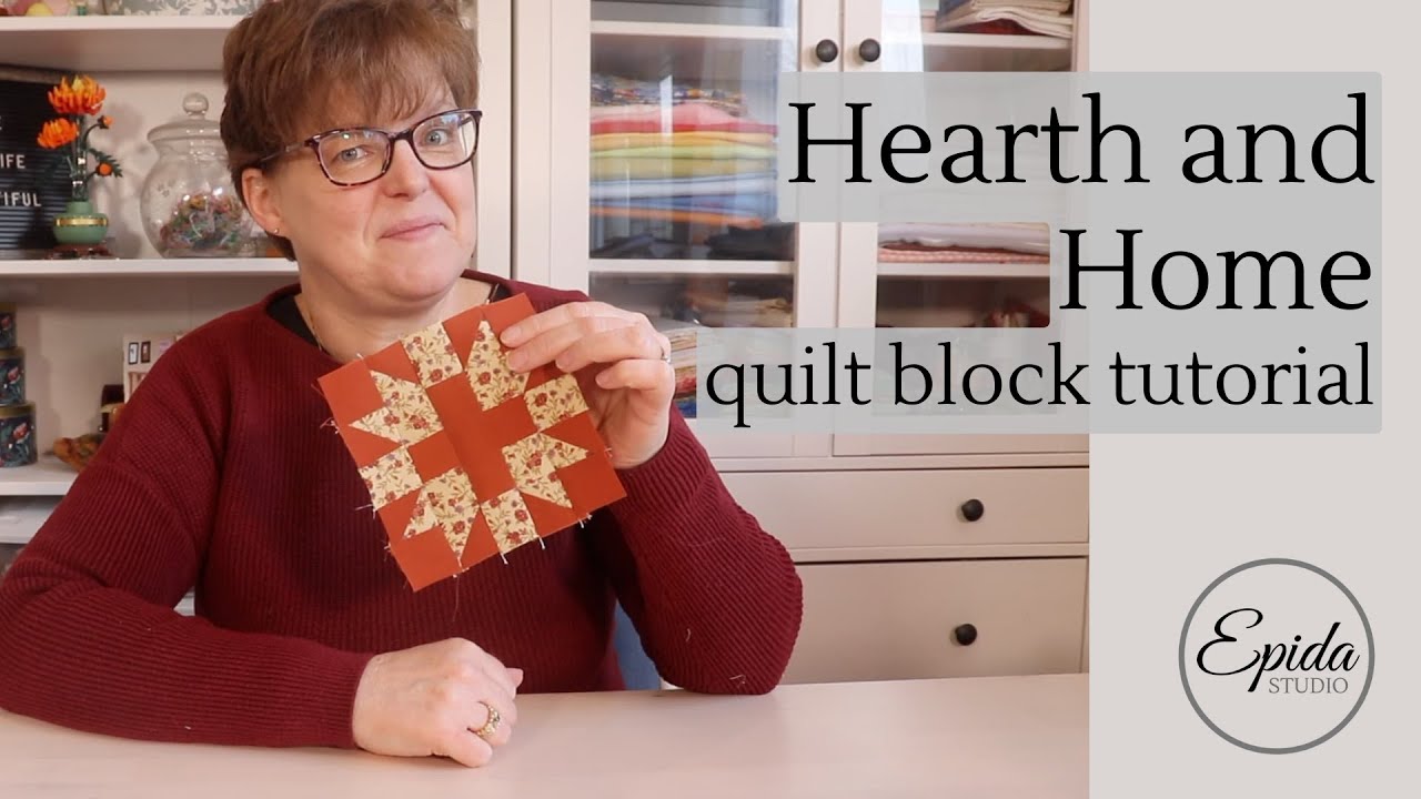 Hearth and Home — руководство по созданию блока лоскутного одеяла размером 5 дюймов