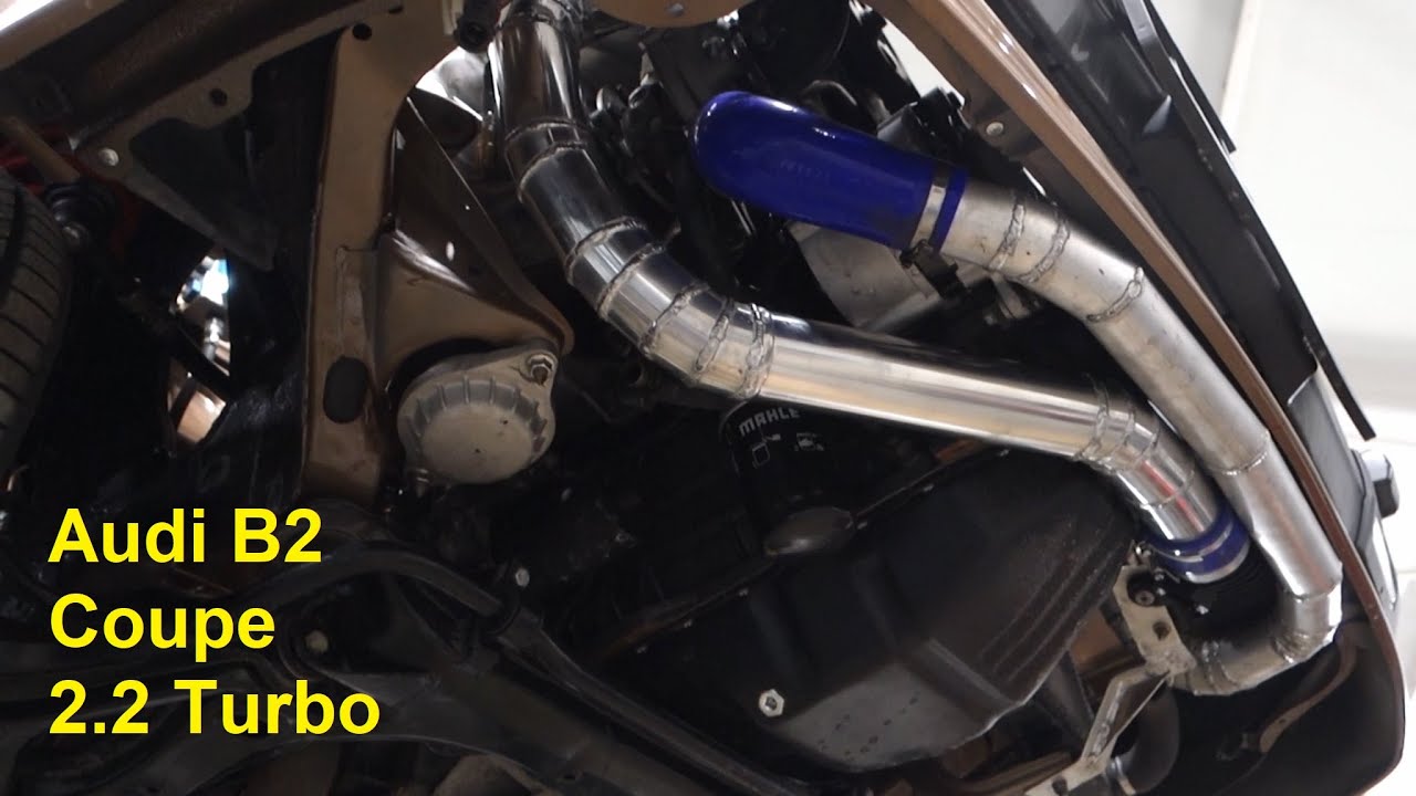 Audi B2 Coupe 2.2 Turbo variklio sistemos upgrade, gaudom peckelius