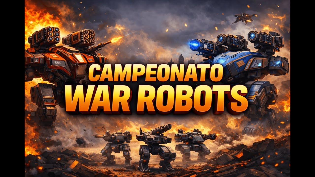 WAR ROBOTS - CAMPEOANTO 2X2 INSANO!