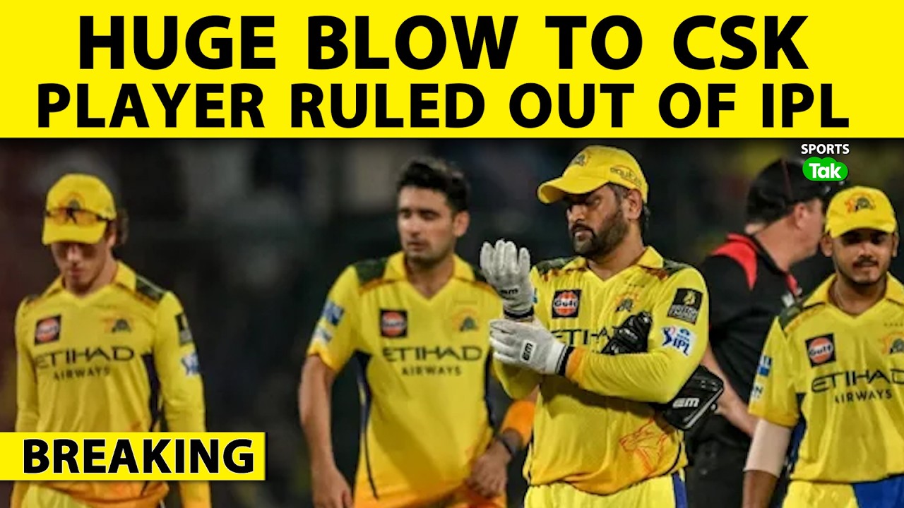 🔴IPL BREAKING: BIG BLOW FOR CSK AS NATHAN ELLIS RULED OUT OF IPL 2026, SEARCH FOR RELACEMENT IS ON