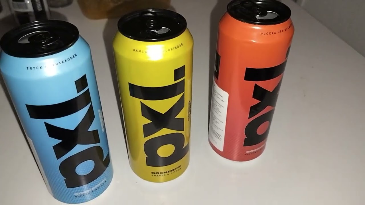 Juoman maistelu video Pxl speed run energy drink ananas & citron