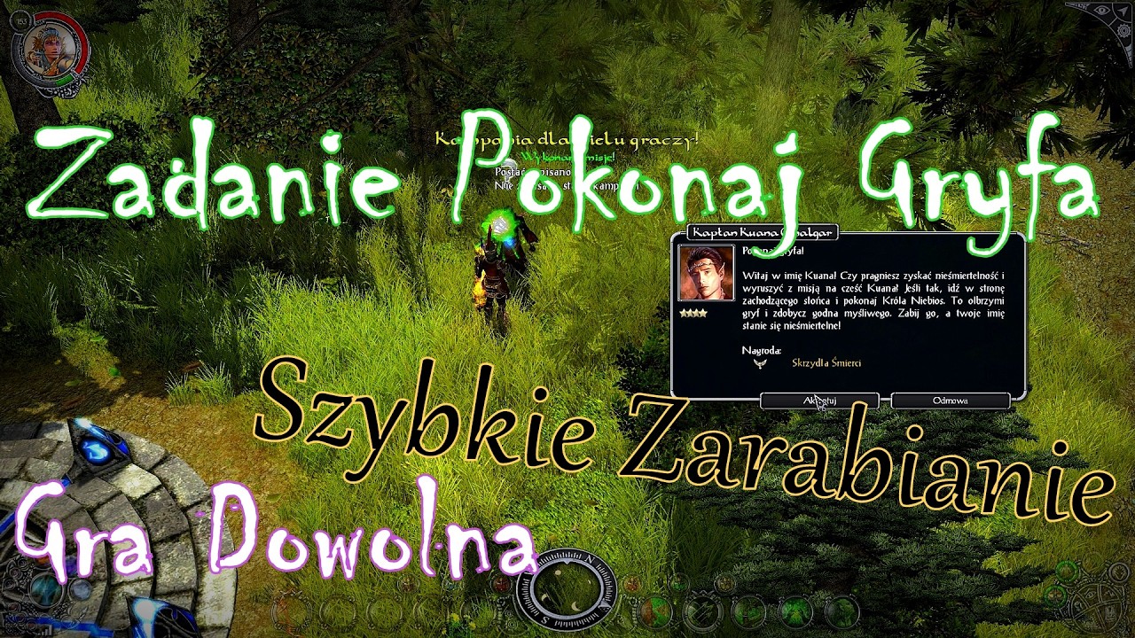 Sacred 2 PL - Szukanie Przedmiotów Na Białym Gryfie, Exp i Skarby w Nieskończoność - Gra Dowolna.
