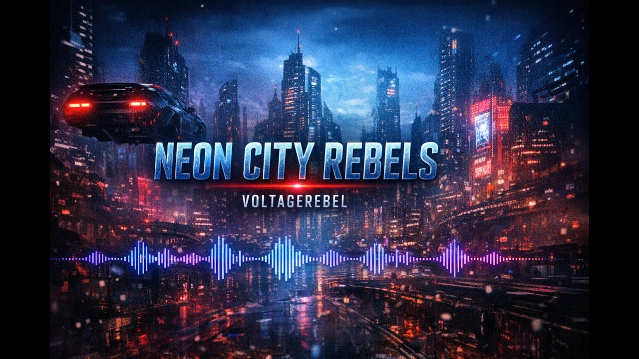Neon City Rebels Cyberpunk Rock Anthem