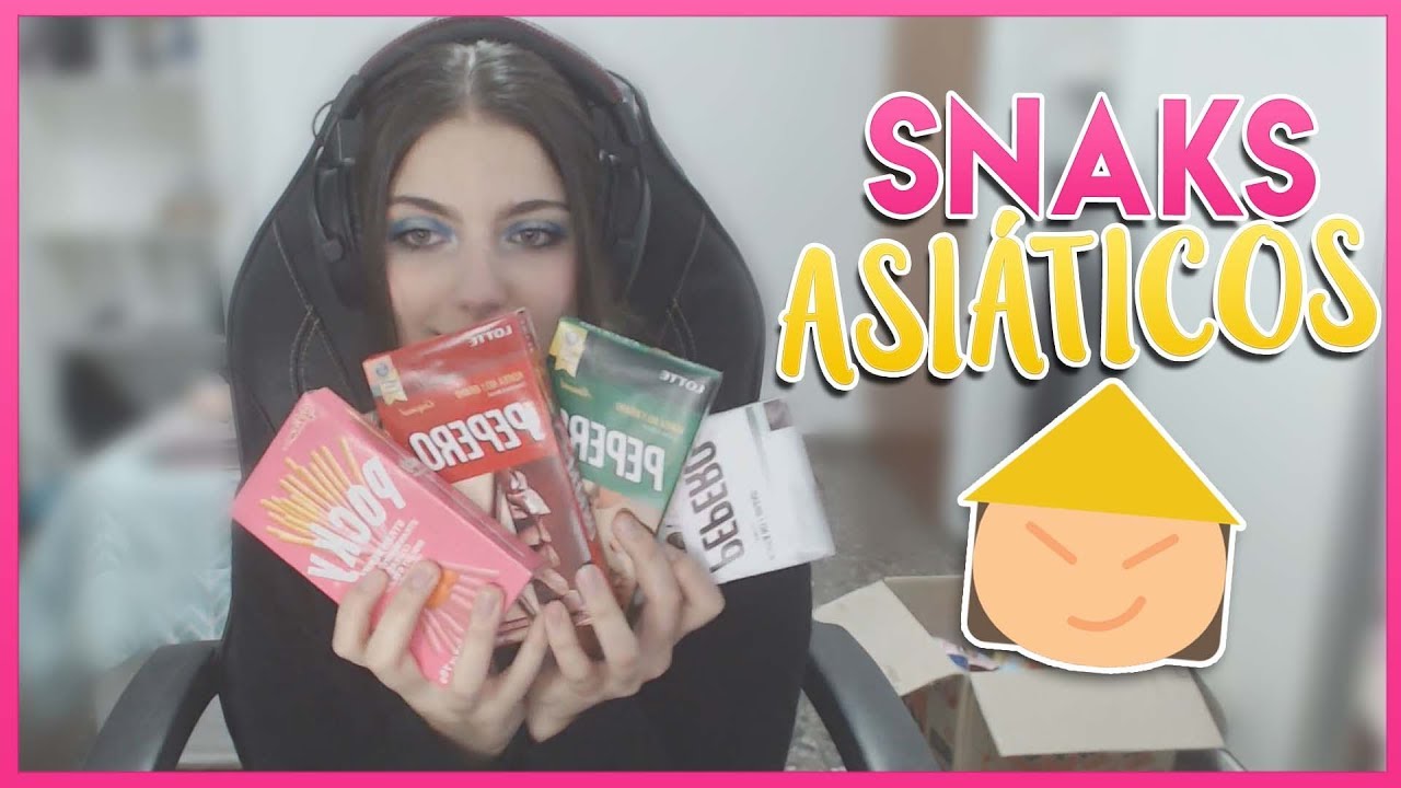 Probando SNAKS ASI&Aacute;TICOS - 1 PARTE. &iquest;Vomito?  | GirlOfNox