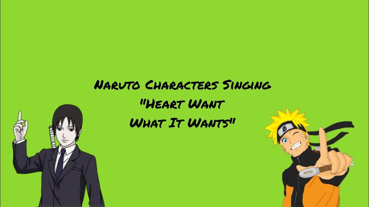 Naruto Characters Singing 