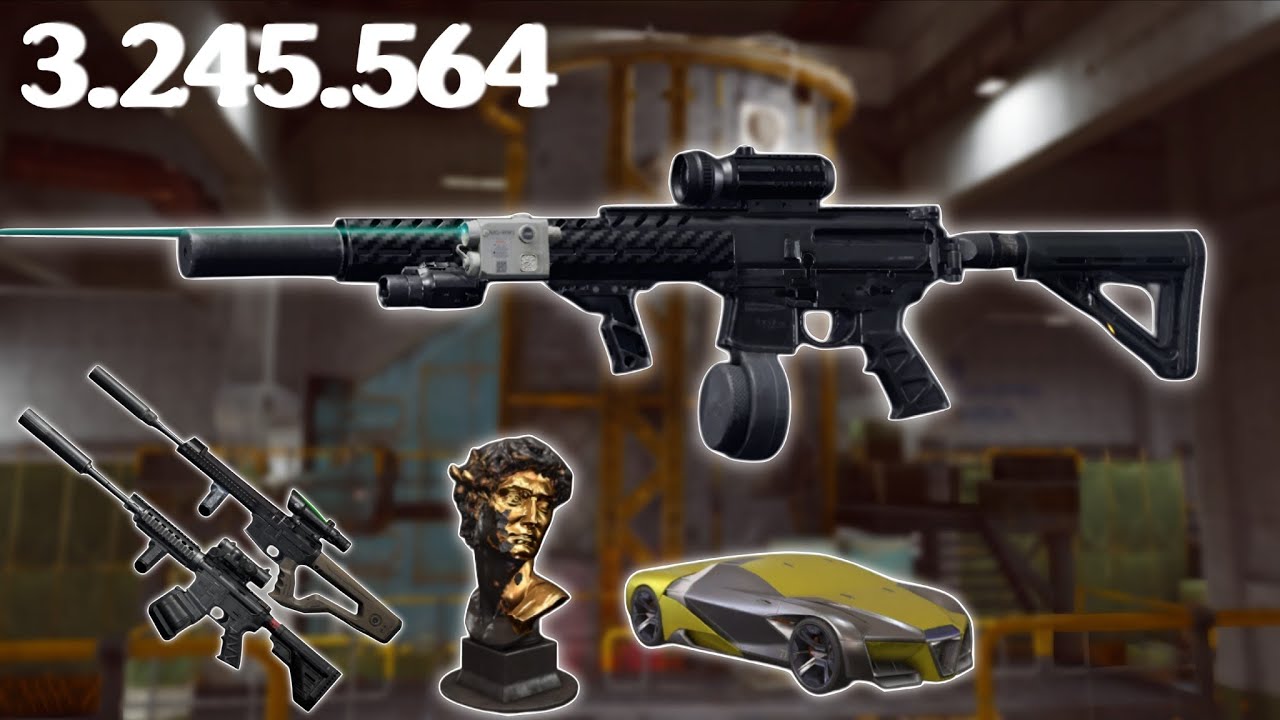 Wiping Armory Gold Loot with the Most Expensive MPX Attachments | Arena Breakout