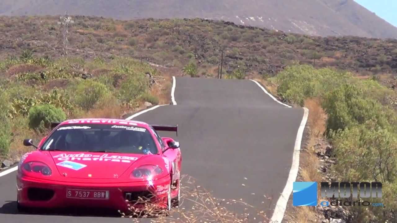 Armide Martín - Ferrari 360 Rally - Rallye Granadilla 2013