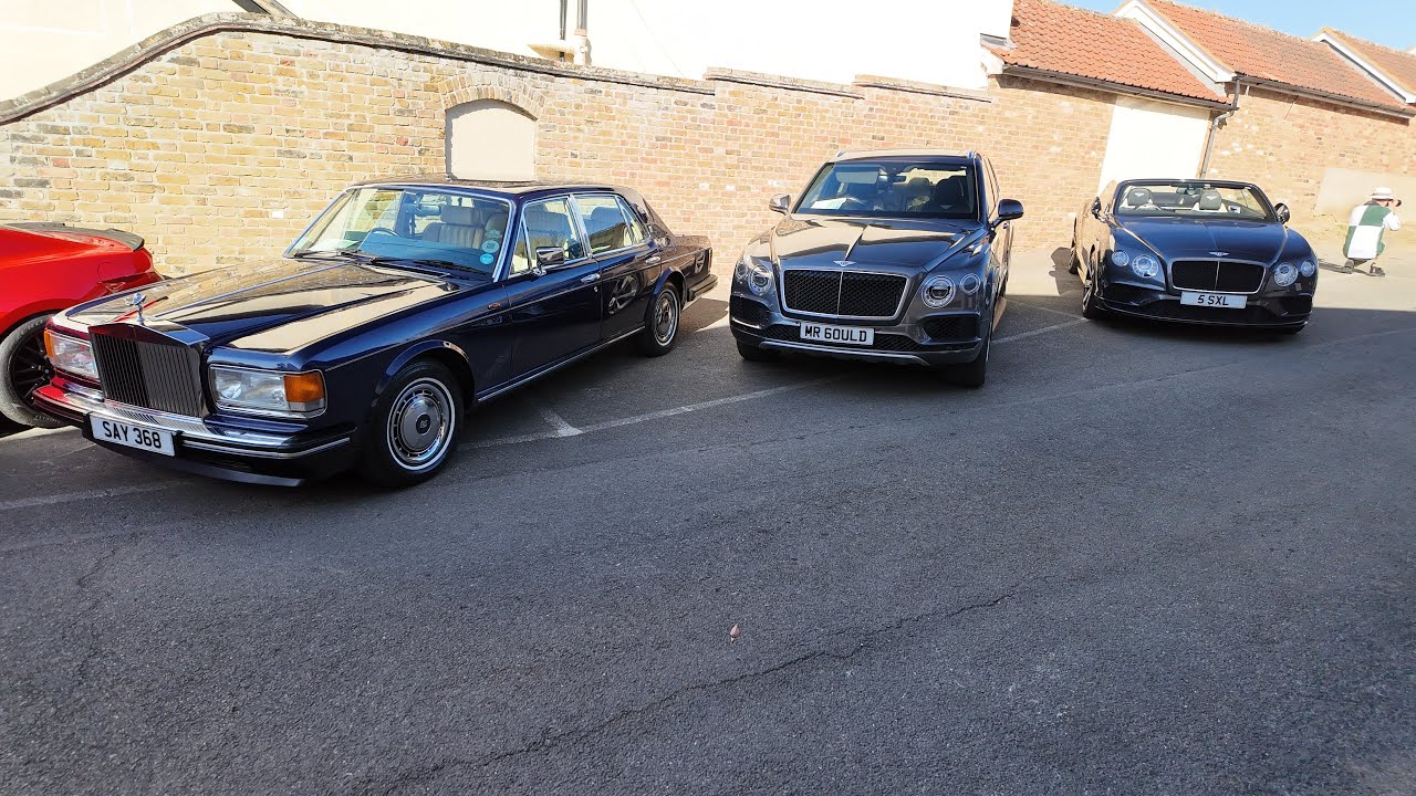 First visit of 2025 to P&A Wood Rolls-Royce and Bentley for their Cars and Coffee Morning.