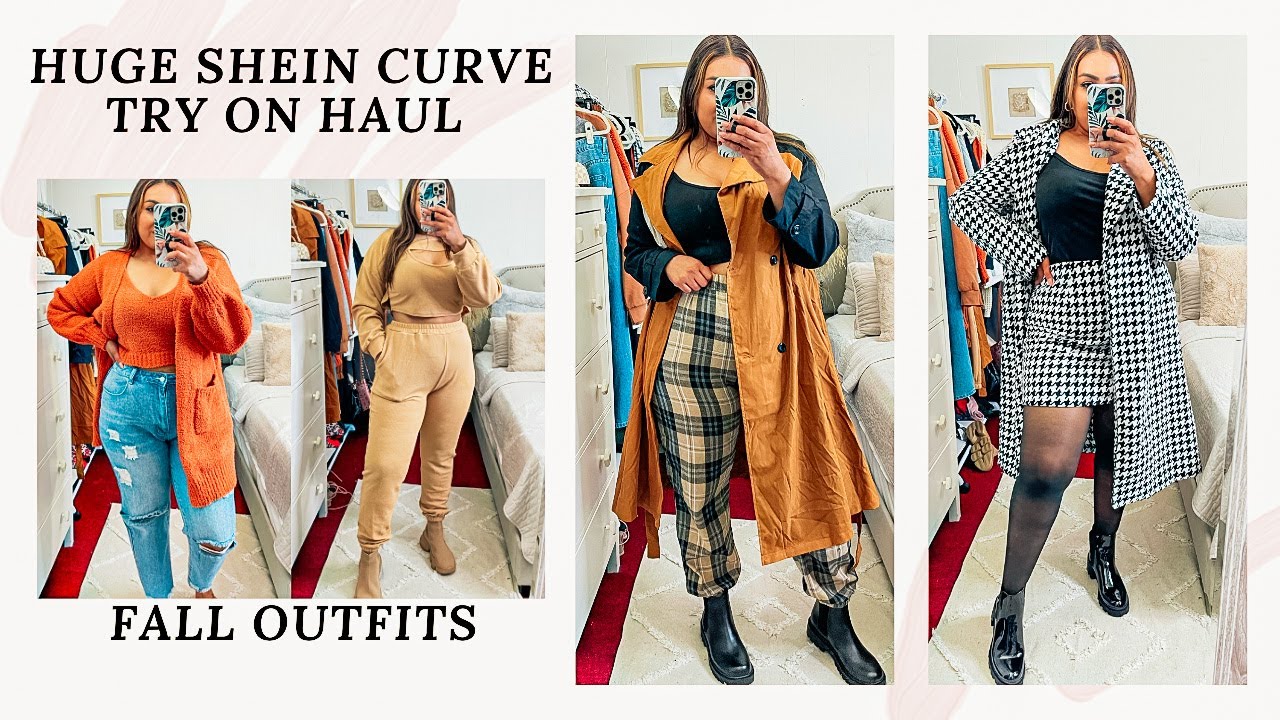 HUGE SHEIN CURVE TRY ON HAUL | FALL OUTFITS | AFFORDABLE FALL FASHION | ARAPANA SADEO
