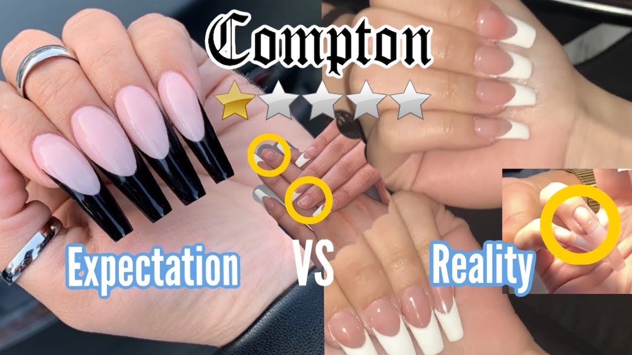 I WENT TO THE WORST REVIEWED NAIL SALON IN MY CITY (compton) *shocking asf*
