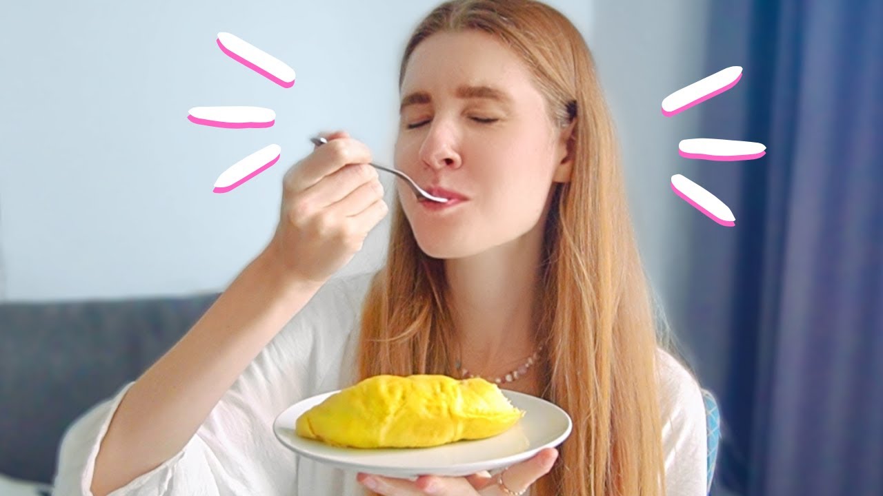 WHY DO PEOPLE HATE THIS? 😅 Eating DURIAN and Cooking Crab Pancakes 😋 | ASMR Vlog