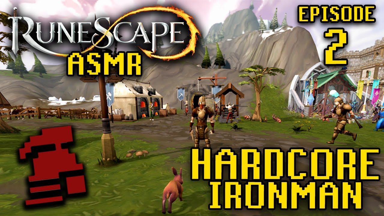 [ASMR] Hardcore Ironman RuneScape | Episode 2 | Daily Challenges!