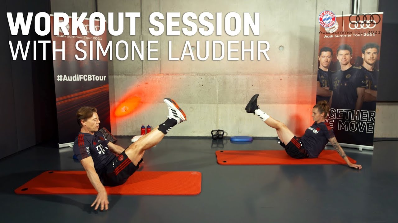 Workout Session with Simone Laudehr