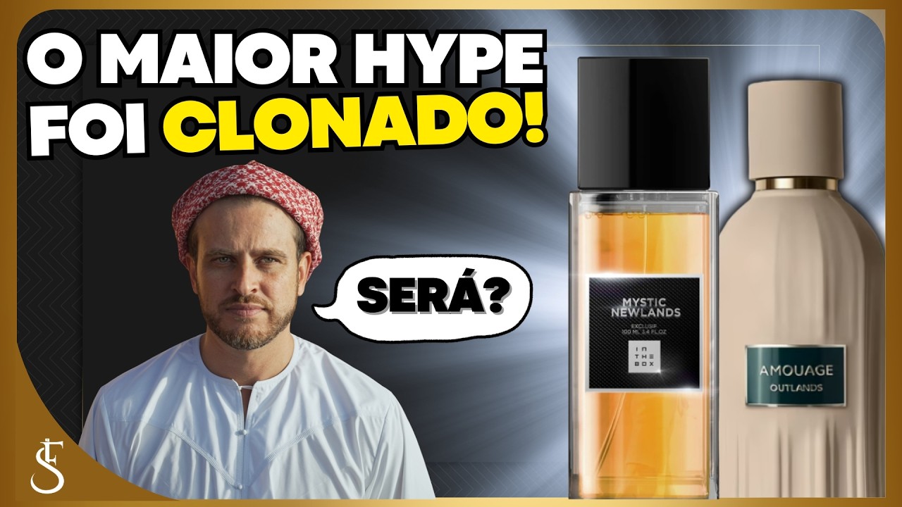 MYSTIC NEWLANDS -  In The Box | O MAIOR HYPE de 2026 o OUTLANDS de AMOUAGE foi CLONADO! #perfume