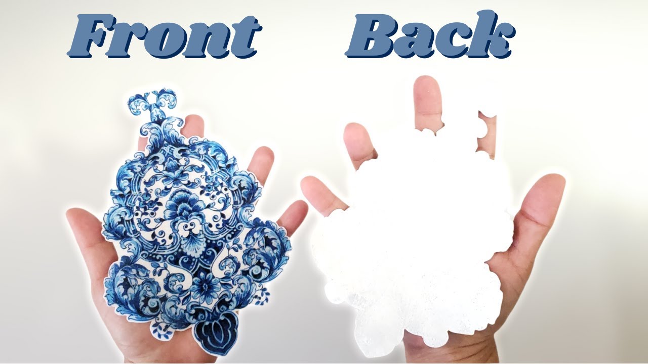 Back To Basics ep. 3 How To Add White Base Directly On Napkin Decoupage