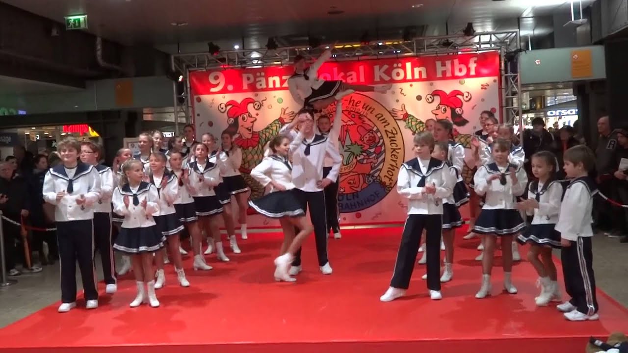 9. Pänz Pokal 2013 im Hauptbahnhof Köln - Tanzcorps Steinenbrücker Schiffermädchen 1964 e.V.