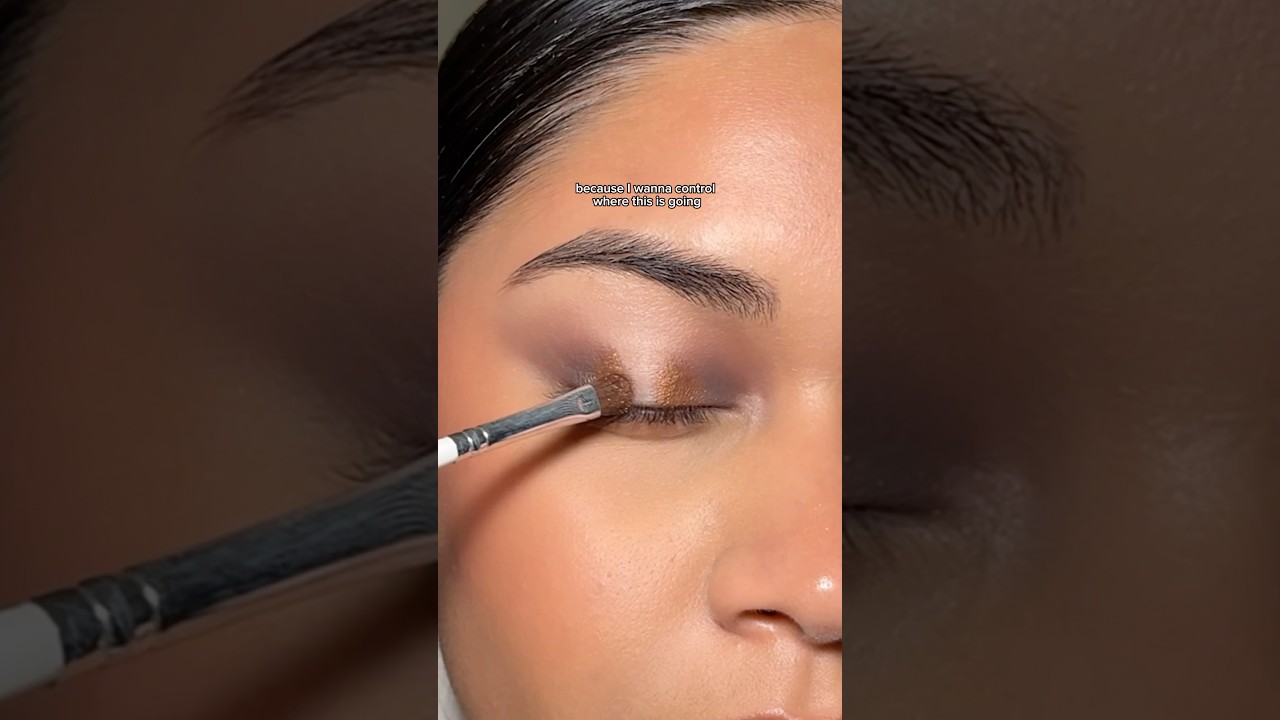 Pt 1 | Bronze Halo tutorial ✨ #makeup #eyemakeuptutorial #eyeshadow