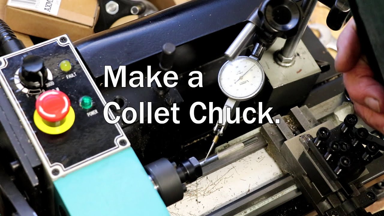 Collet Chuck. Make one for the Axminster CO or any other Lathe.
