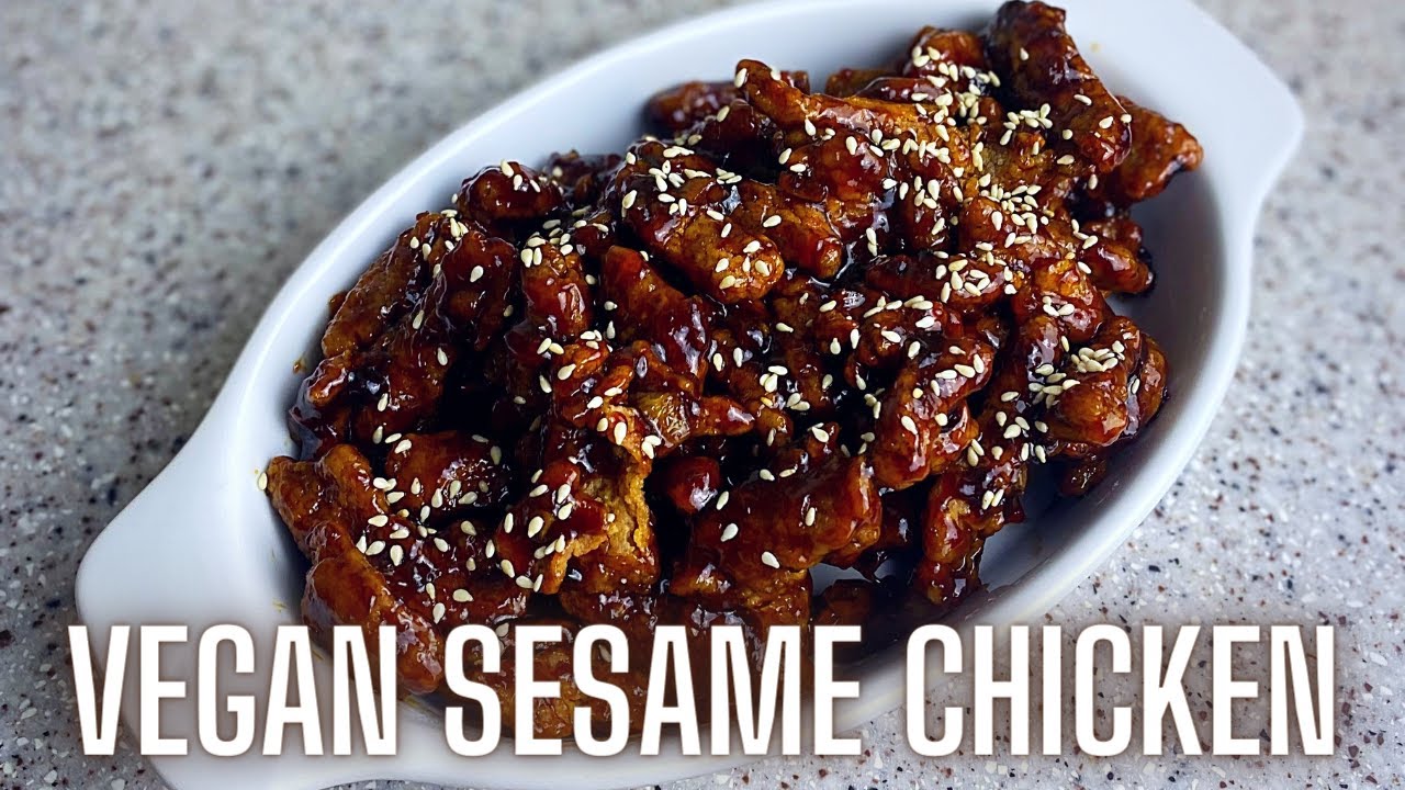 VEGAN SESAME CHICKEN | Katie Makes It Vegan