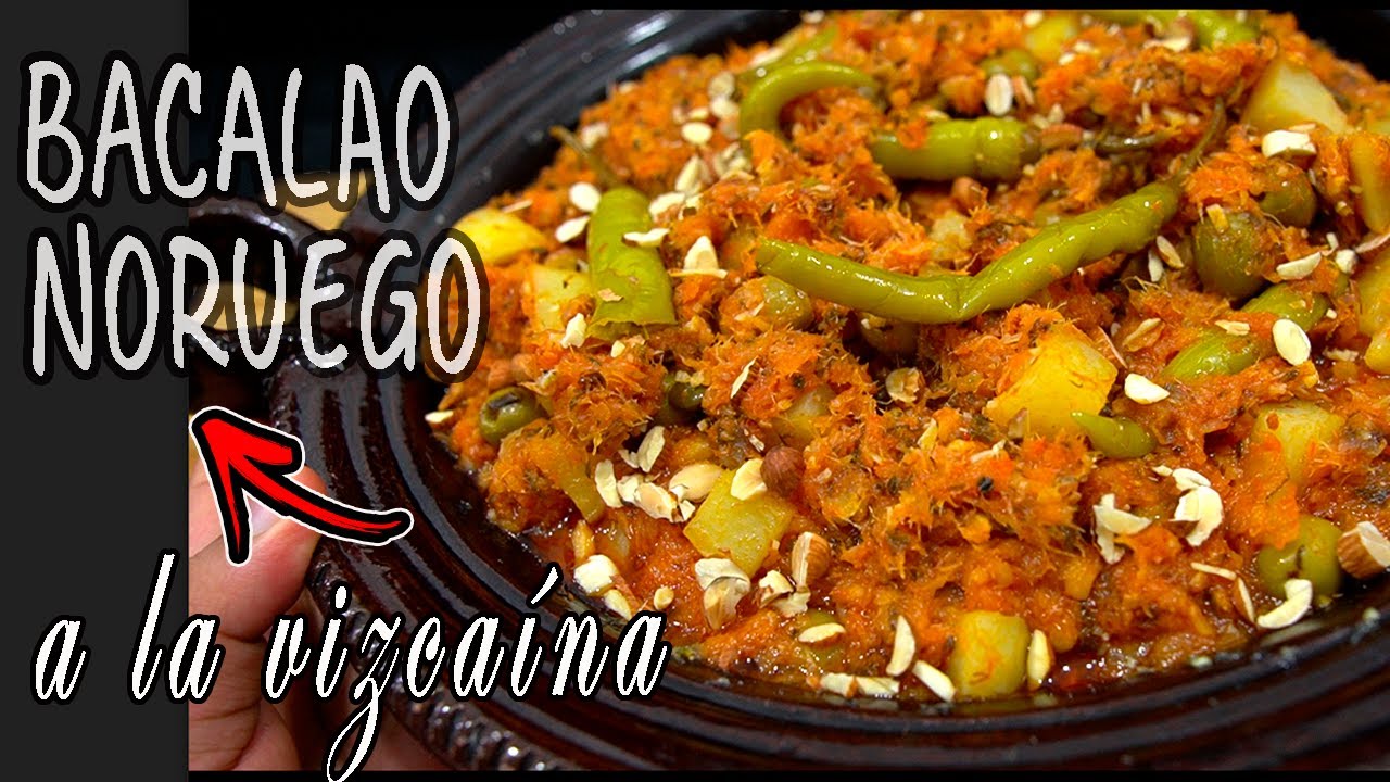 Como hacer BACALAO NORUEGO A LA VIZCAINA | Cocinando Con El Mister