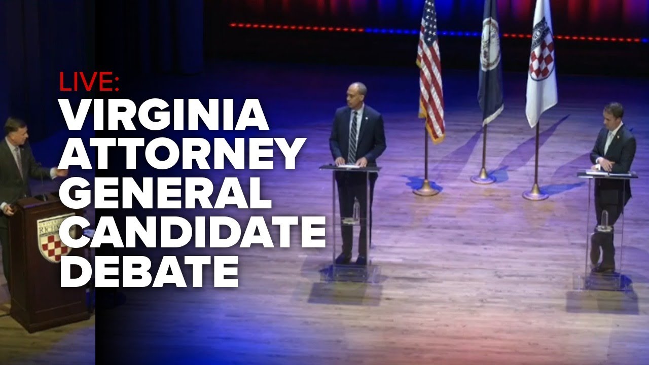 LIVE: Virginia Attorney General Candidate Debate