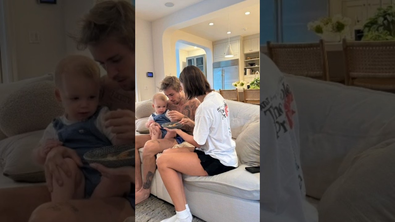 Justin Bieber and his family 🥹❤️#selenagomez #justinbieber #hailey