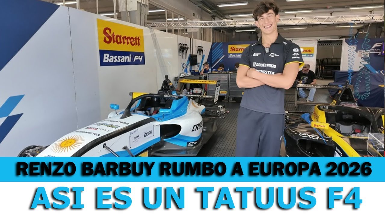 P1 EXTRA - El Tatuus F4 más argentino
