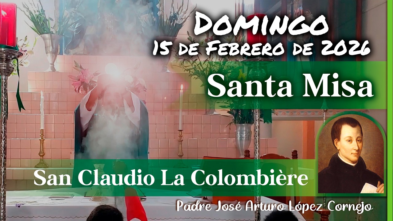 ✅ MISA DE HOY domingo 15 de Febrero del 2026 - Padre Arturo Cornejo