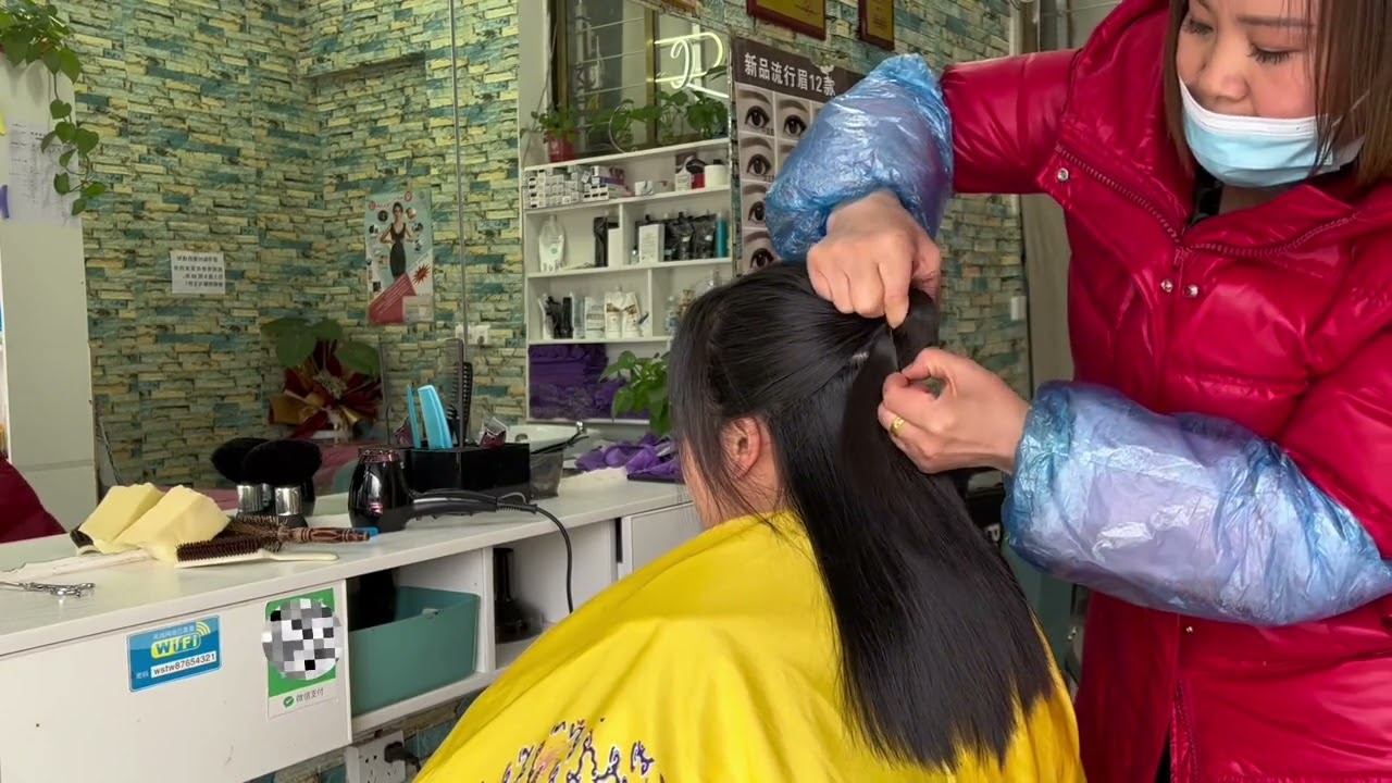 离预产期越来越近了， 方便以后坐月子，就去把头发剪短了一点，回来后殷二那个激动的那个样子看见都够了#记录真实生活 #孕期
