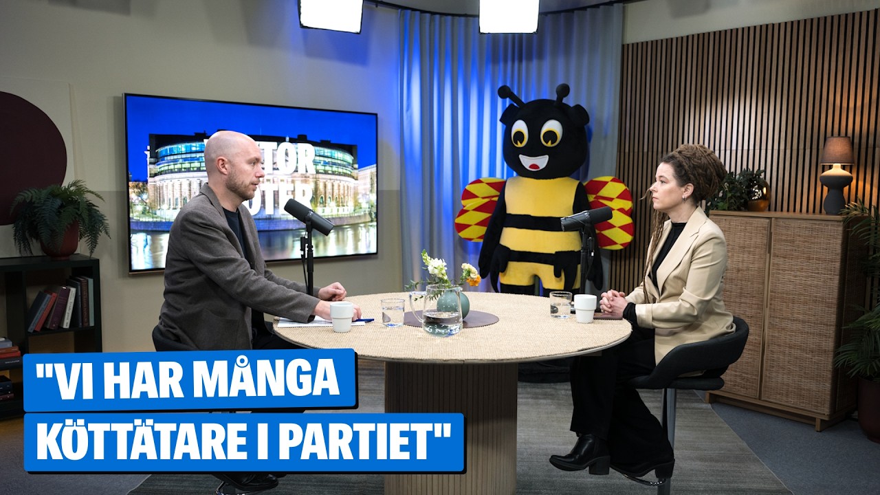 Amanda Lind (MP) sl&aring;r tillbaka i matbr&aring;ket