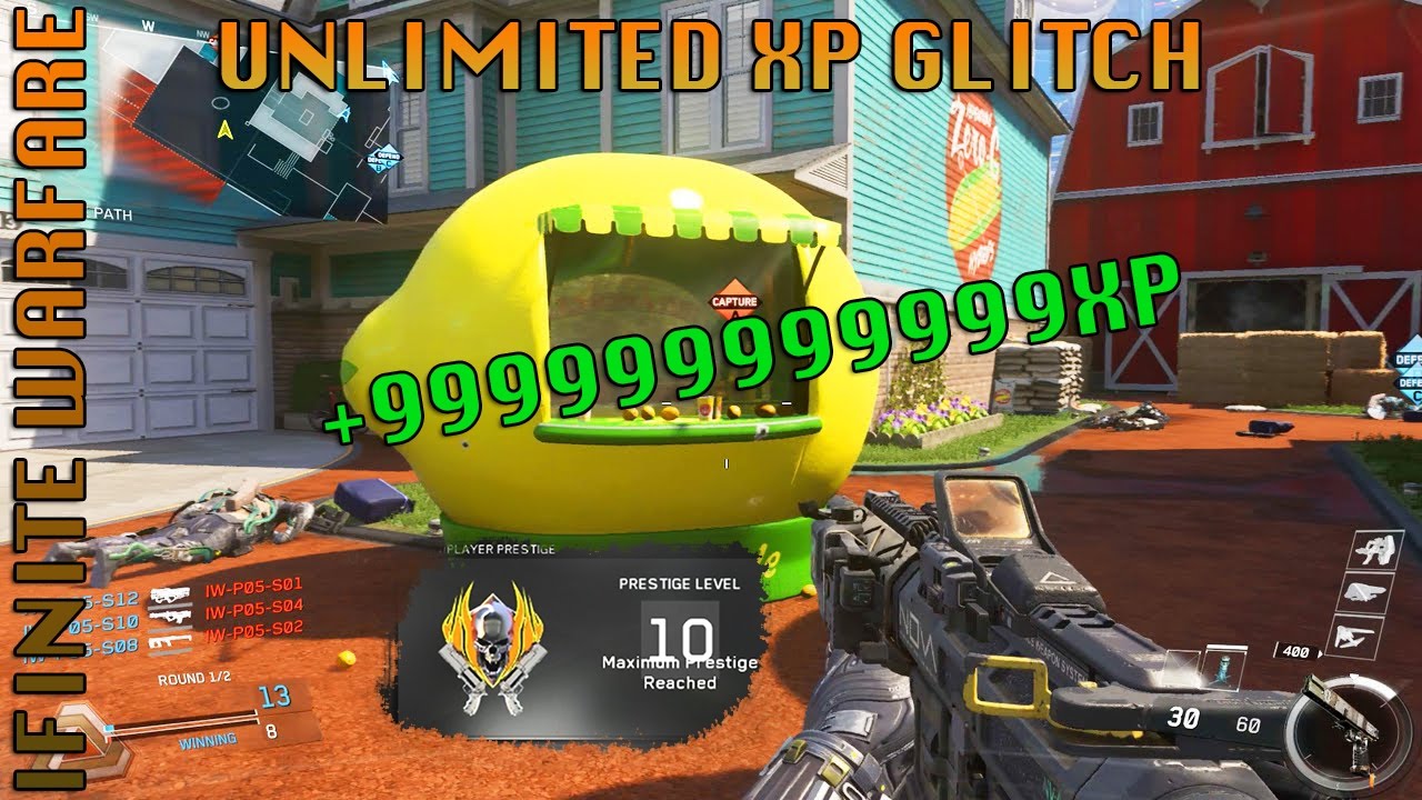 Call of Duty infinite Warfare Unlimited XP Glitch! Easy SOLO - Prestige in One Game (PS4, XO, PC)