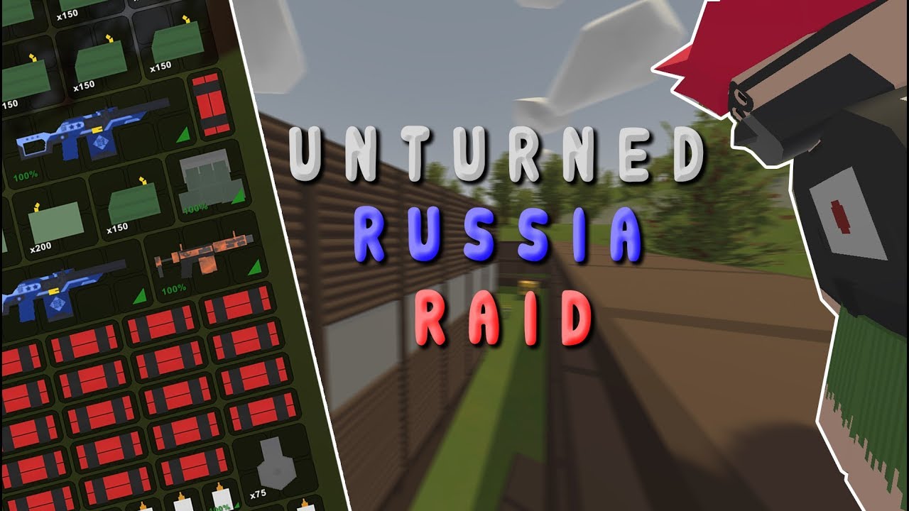 My Best Vanilla Raid. (Unturned Russia Survival)