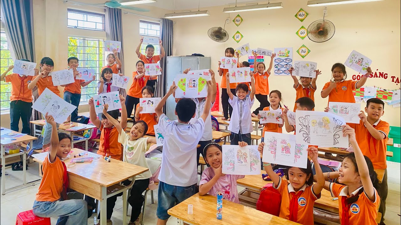 Thiên thần ở khắp nơi mẹ ơi | Lớp 4A Tiểu học Đội Bình [25.26]