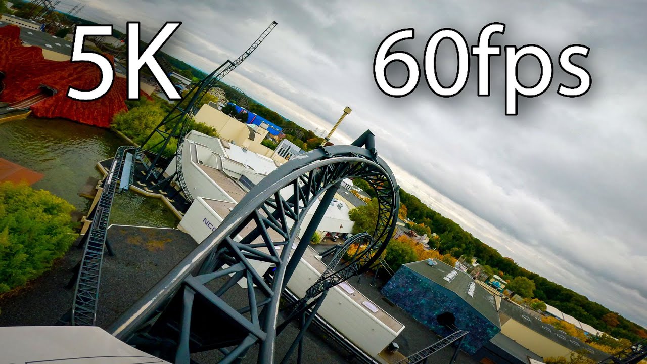 Star Trek: Operation Enterprise front seat on-ride 5K POV @60fps Movie Park Germany