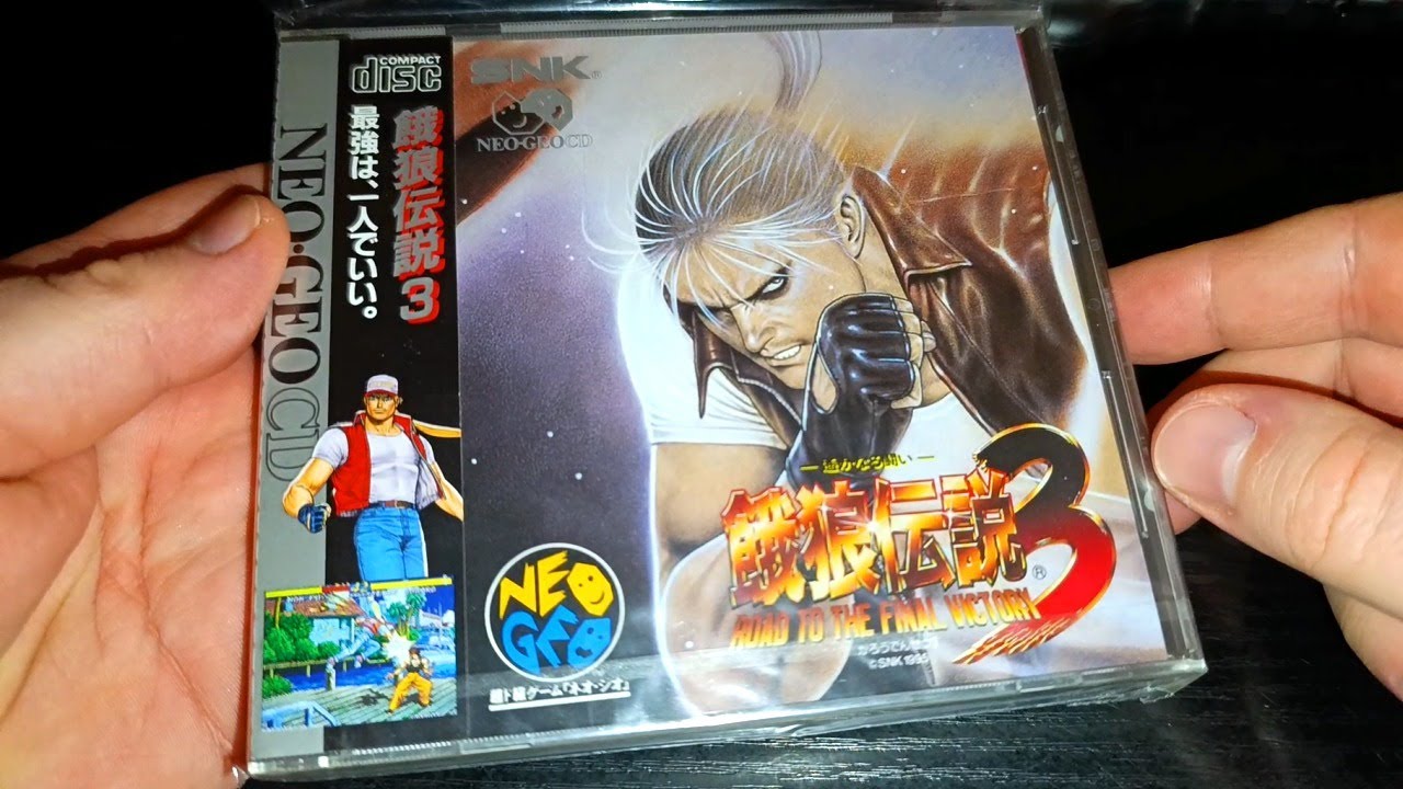 Ich spiele: FATAL FURY 3 (SNK Neo Geo CD/1995) auf dem Anbernic RG ARC-S