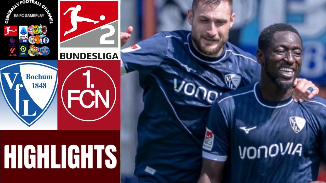VFL Bochum vs 1.FC Nürnberg 23.Spieltag Bundesliga | Fußball Highlights