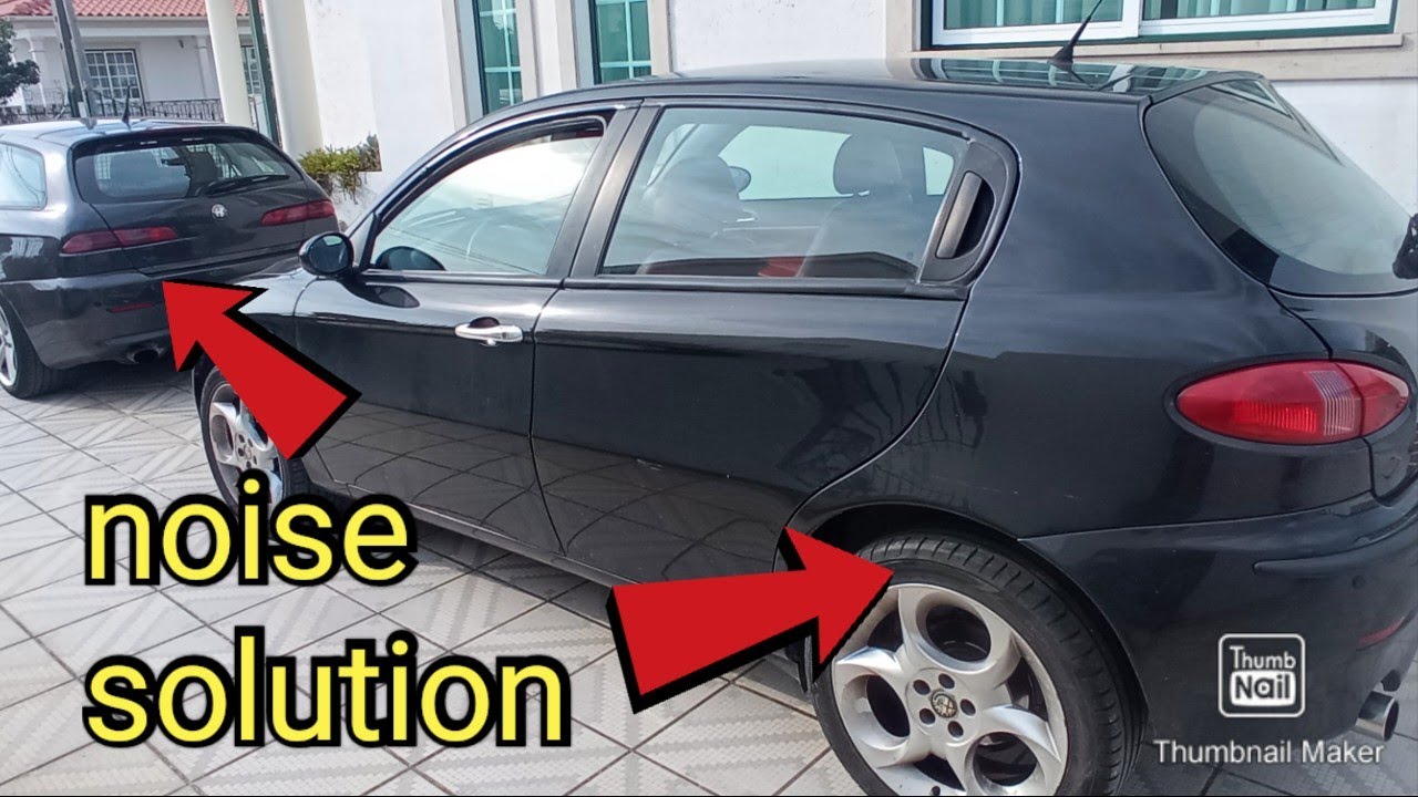 How to replace sway bar bushings. Alfa Romeo 147, 156 and GT