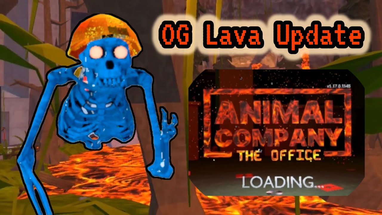 Я играл в оригинальную версию обновления Lava Update в Animal Company!