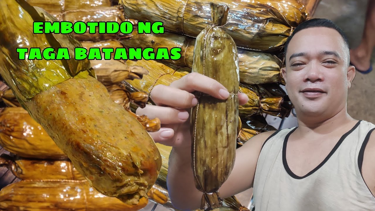 EMBOTIDO OR MORCON NG BATANGAS.,/how to cook embotido or morcon Batangas style.